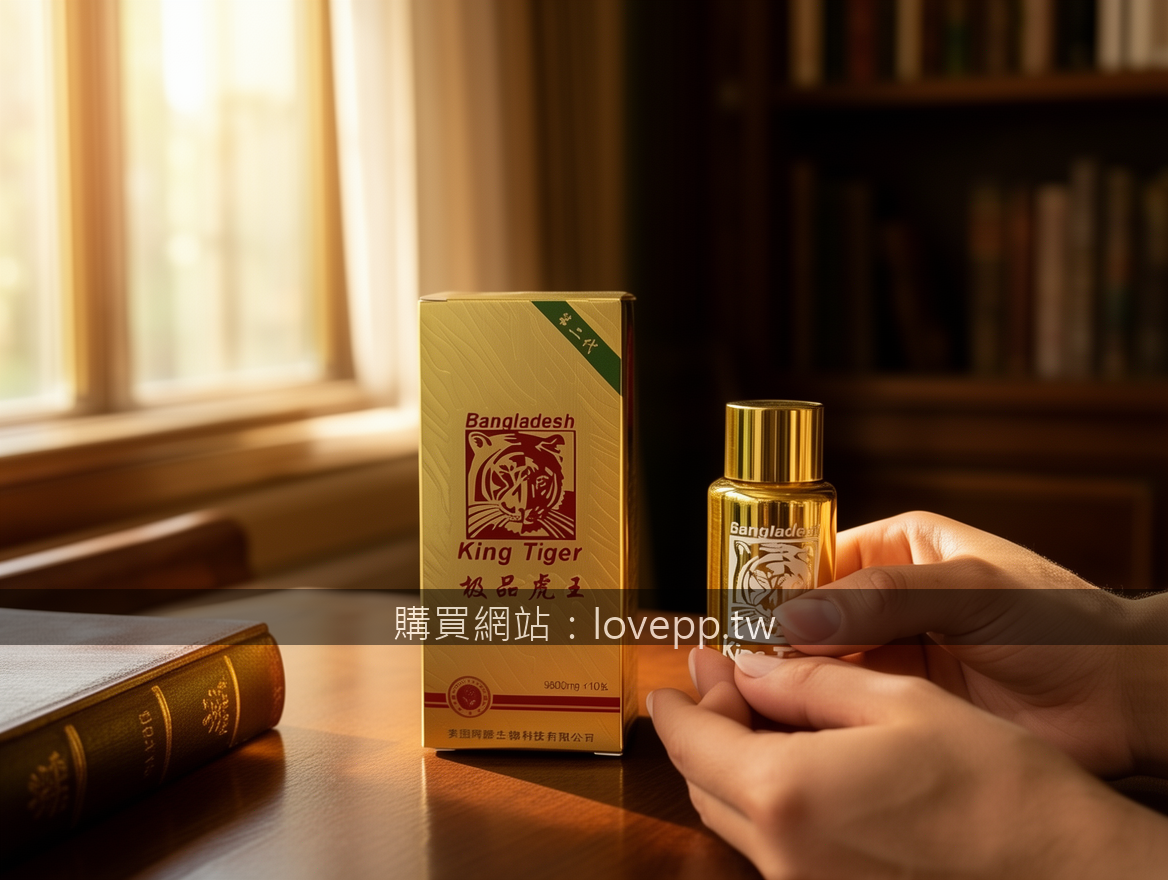 Lifestyle product photography. Place the King Tiger 9800mg 10 pills supplement b